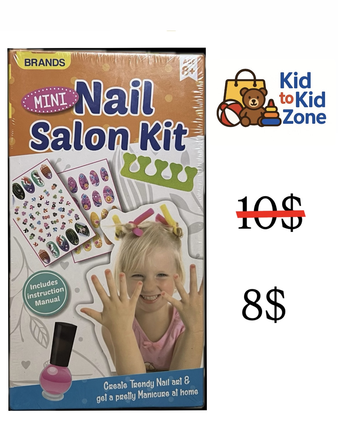 Mini Nail Salon Kit – DIY Manicure Fun!