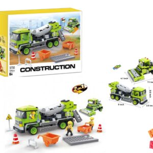COGO 2-in-1 Construction Cement Mixer & Paver Set (369 Pieces)