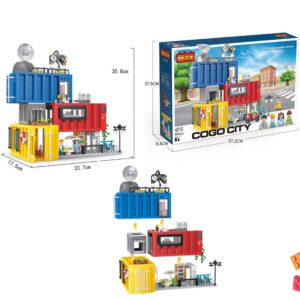 COGO City Container Hotel Building Set (794 Pieces)